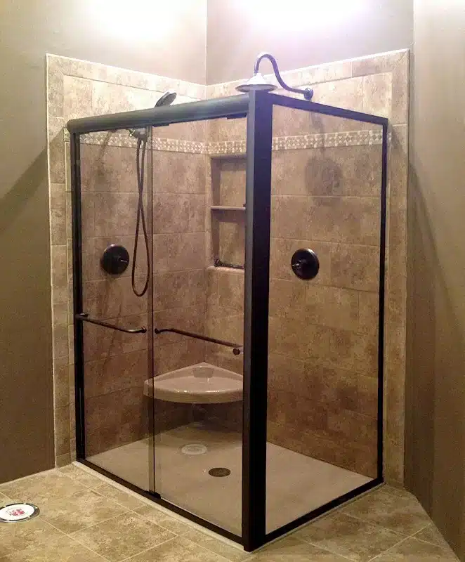 Where Do You Stand When You Get A New Shower?